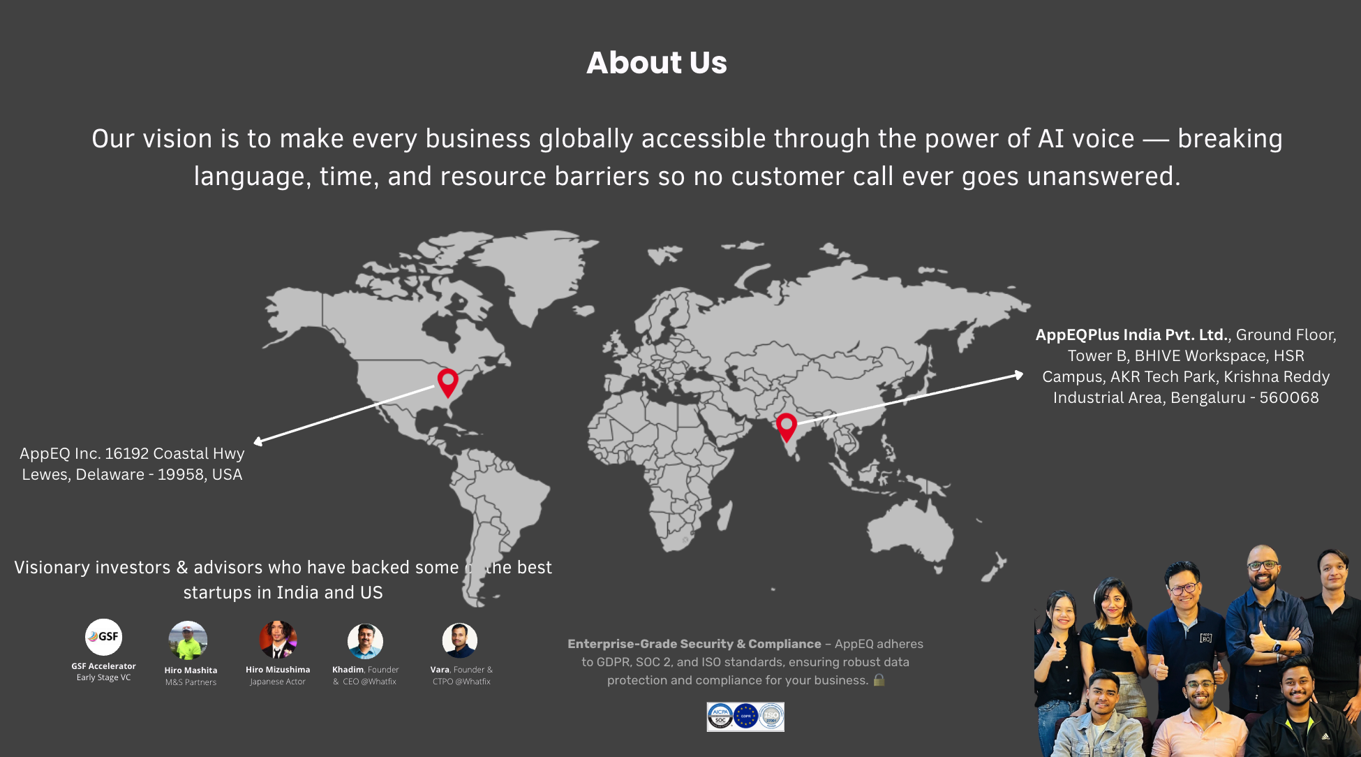 HuskyVoice.AI Global Offices
