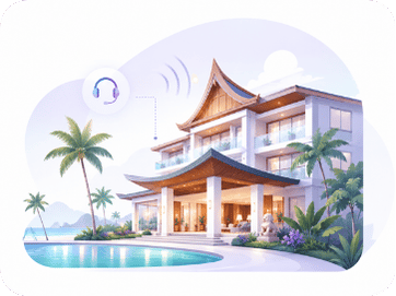 AI voice agent for hotels and resorts in Thailand
