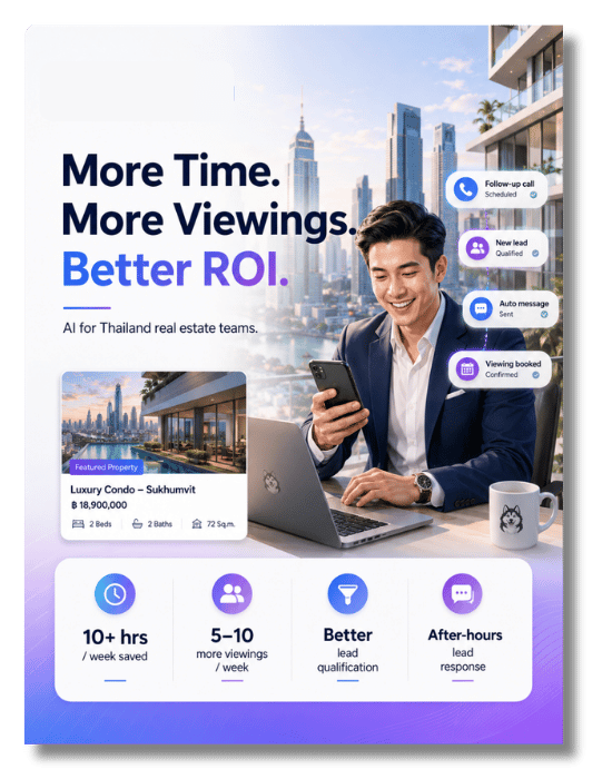 AI voice agent for Thailand real estate teams